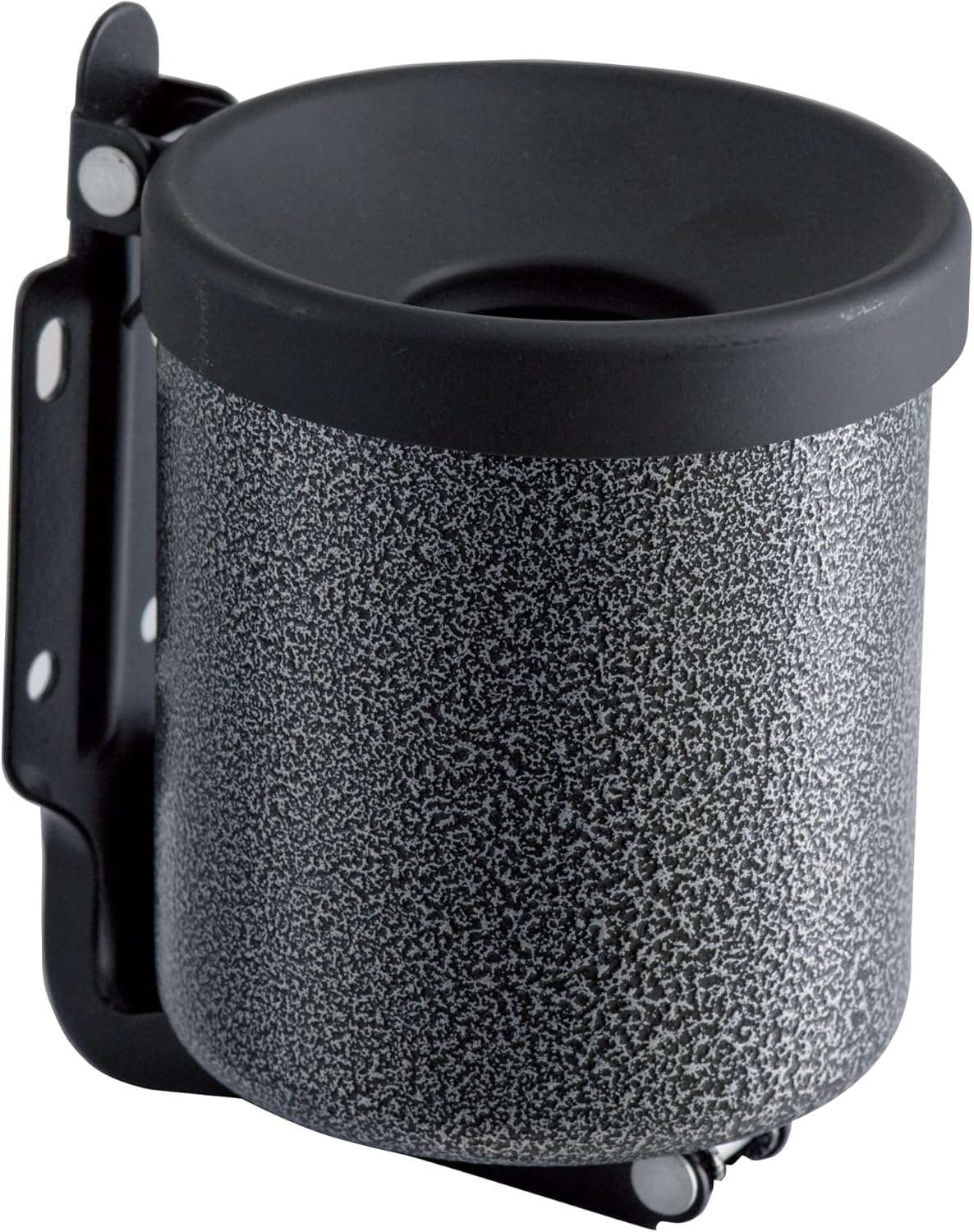 Scrumiera din Metal Vopsit ,   Multicolora, 0.5 L   Montaj pe Perete   Diametru 13,5 cm