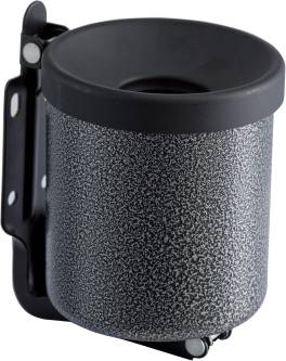 Scrumiera din Metal Vopsit ,   Multicolora, 0.5 L   Montaj pe Perete   Diametru 13,5 cm