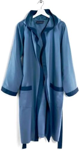 Halat de Baie Unisex Caleffi Tecno, Bicolor, cu Gluga ,   Pachet 1 bucata