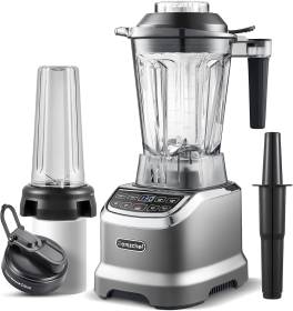 Blender profesional 1800W cu 2 recipiente (1850 ml + 600 ml) si 6 lame inox ,   22.000 rpm ,   AMZCH