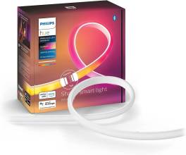 Banda LED inteligenta Philips Hue Gradient Lightstrip Ambiance ,   Extensie 1 m, White  Color RESIGI