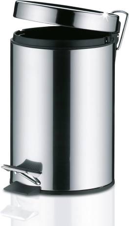 Cos Baie 3 L cu Inchidere Silentioasa, Inox ,   Kela Stampa 21887