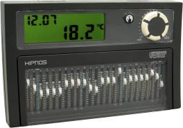 Cronotermostat HIPNOS Daily montat pe perete, programare zilnica, 1 releu, alimentare 2A AAA, culoar