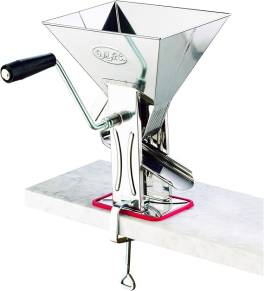 Storcator rosii manual din otel ,   O.M.A.C. Azard-Omac, 15A 31A 26.5 cm, profesionist pentru sosuri