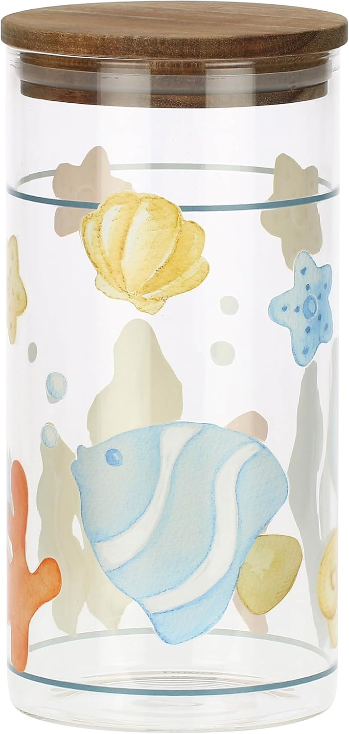 Borcan de depozitare cu capac THUN model - Sea to Fall in Love - Large