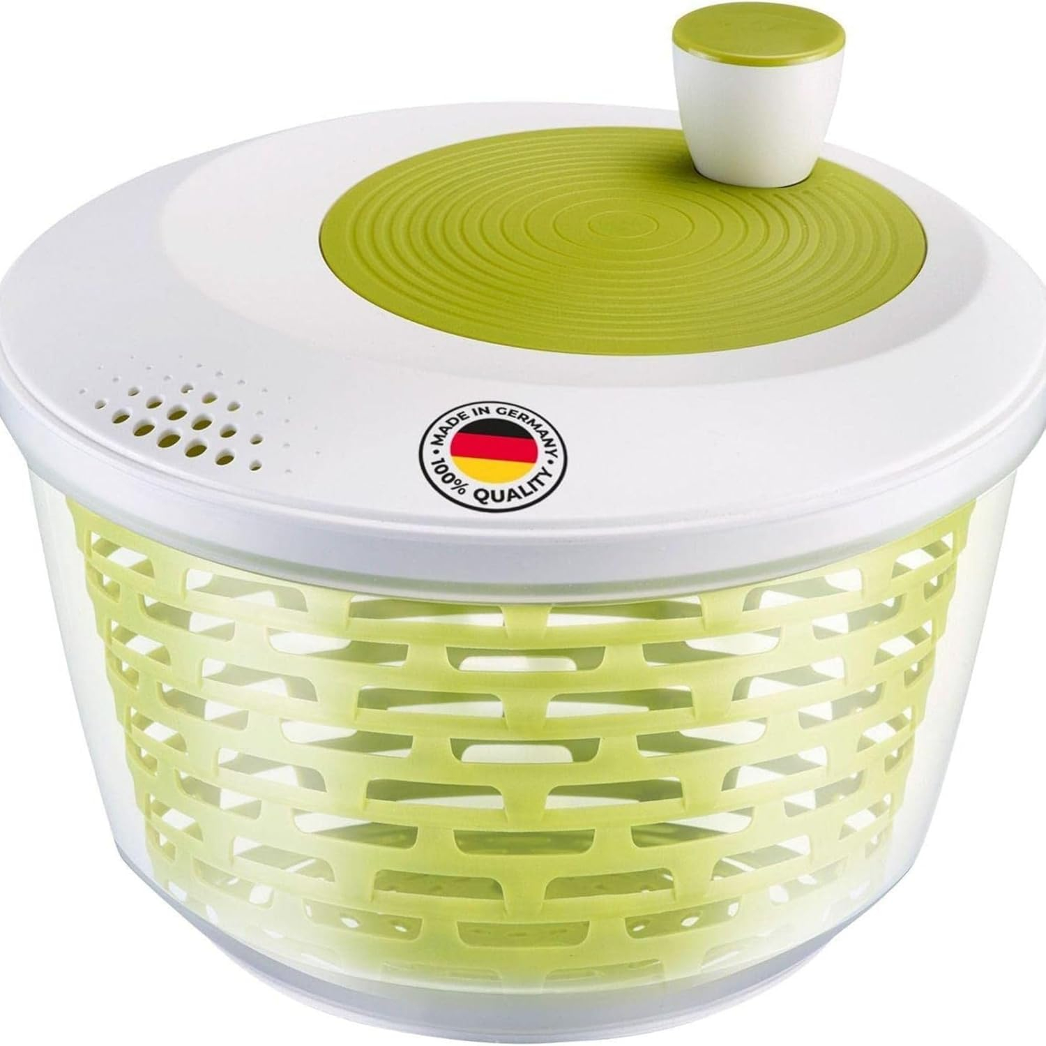 Centrifuga pentru Salata, Westmark Spinderella ,    4,4 L, O 23,5 cm, Plastic Fara BPA, Fabricata in