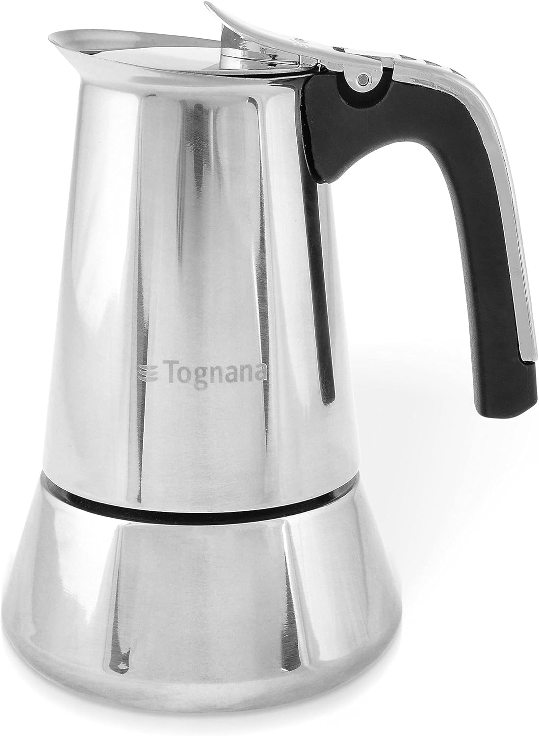 Cafetiera Inductie 4 Cup, Otel Inoxidabil, 200 ml TOGNANA Riflex