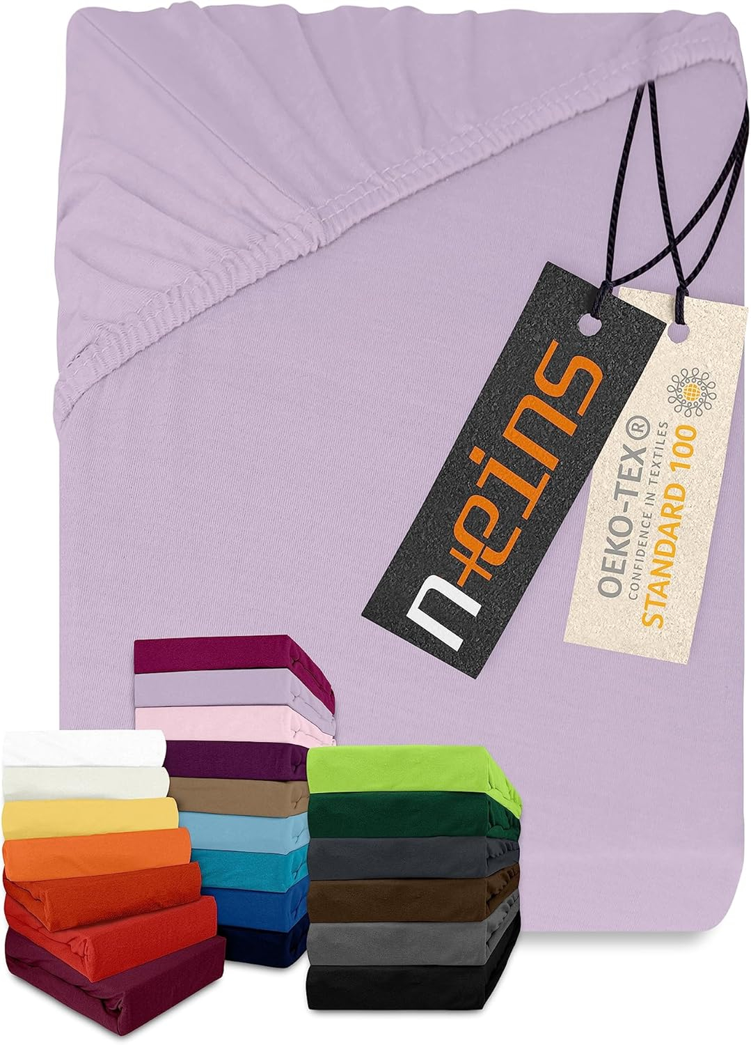 Cearsaf cu elastic 120A 200 cm ,   Jersey 100% bumbac, 34 culori, ultra-moale, respirabil, certifica