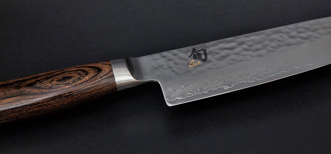 Cutit Santoku Mic Kai Shun Premier Tim Malzer, 14 cm ,   TDM-1727   Damasc, Handmade, Cutie Cadou di