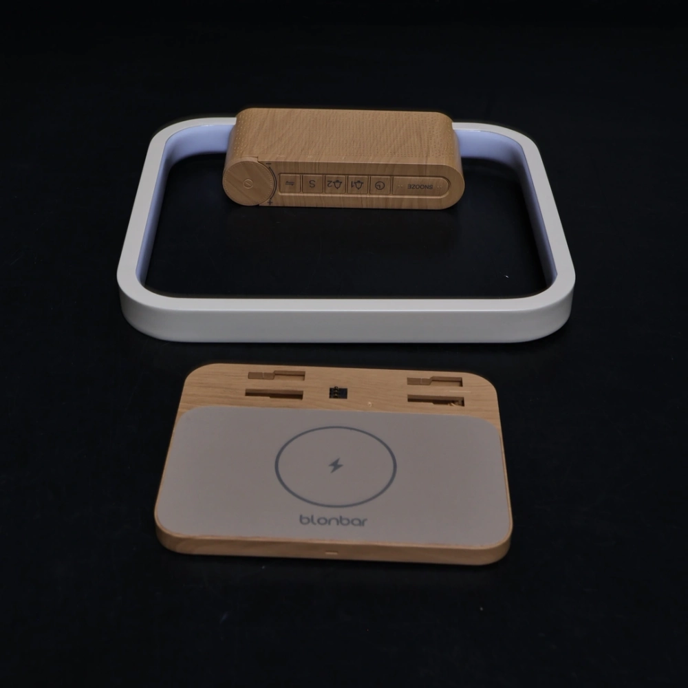 Lampă LED de birou cu ceas, alarmă și funcții inteligente, multifuncțională Blonbar AJ310‑01