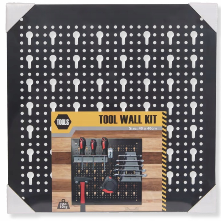 Panou metalic pentru unelte 40x40 cm