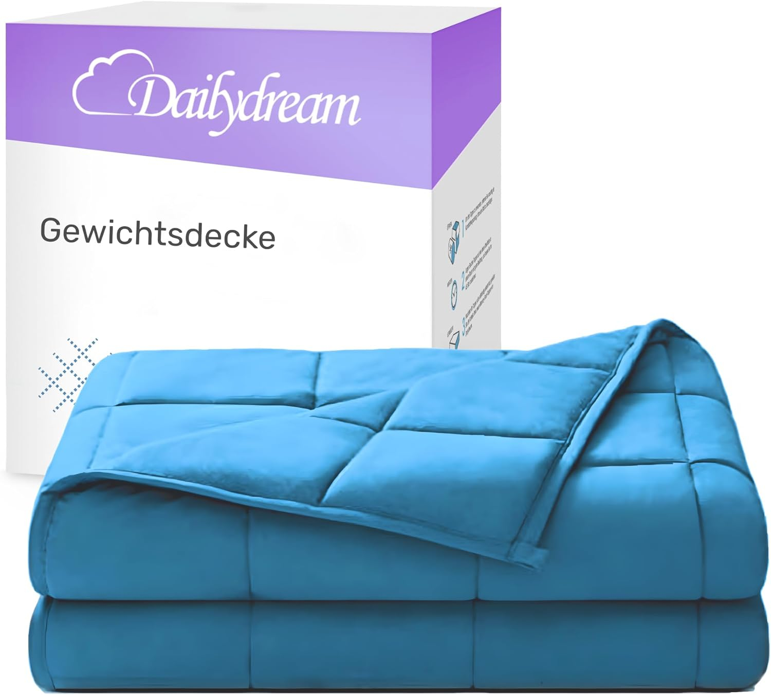 Patura ponderata pentru somn profund si relaxare ,   Dailydream Weighted Blanket (bumbac premium)