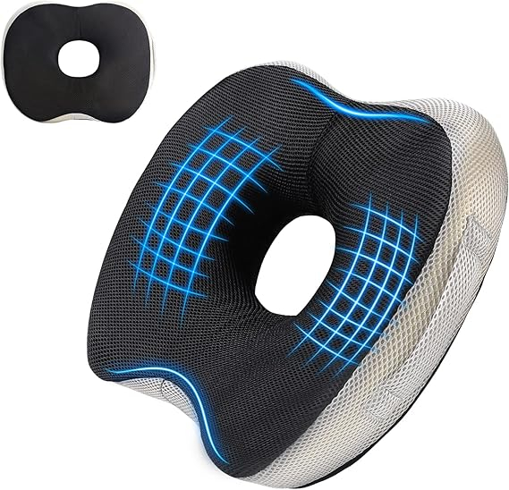 Perna tip gogosar pentru sezut ,   Donut Seat Cushion Vivisuyou, anti-presiune, ergonomica, pentru h