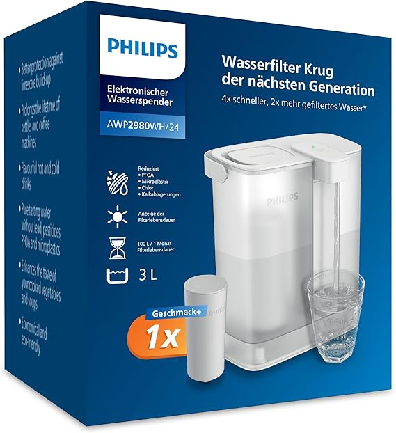 Philips Water ,   Carafa Instant cu Filtru (3L)