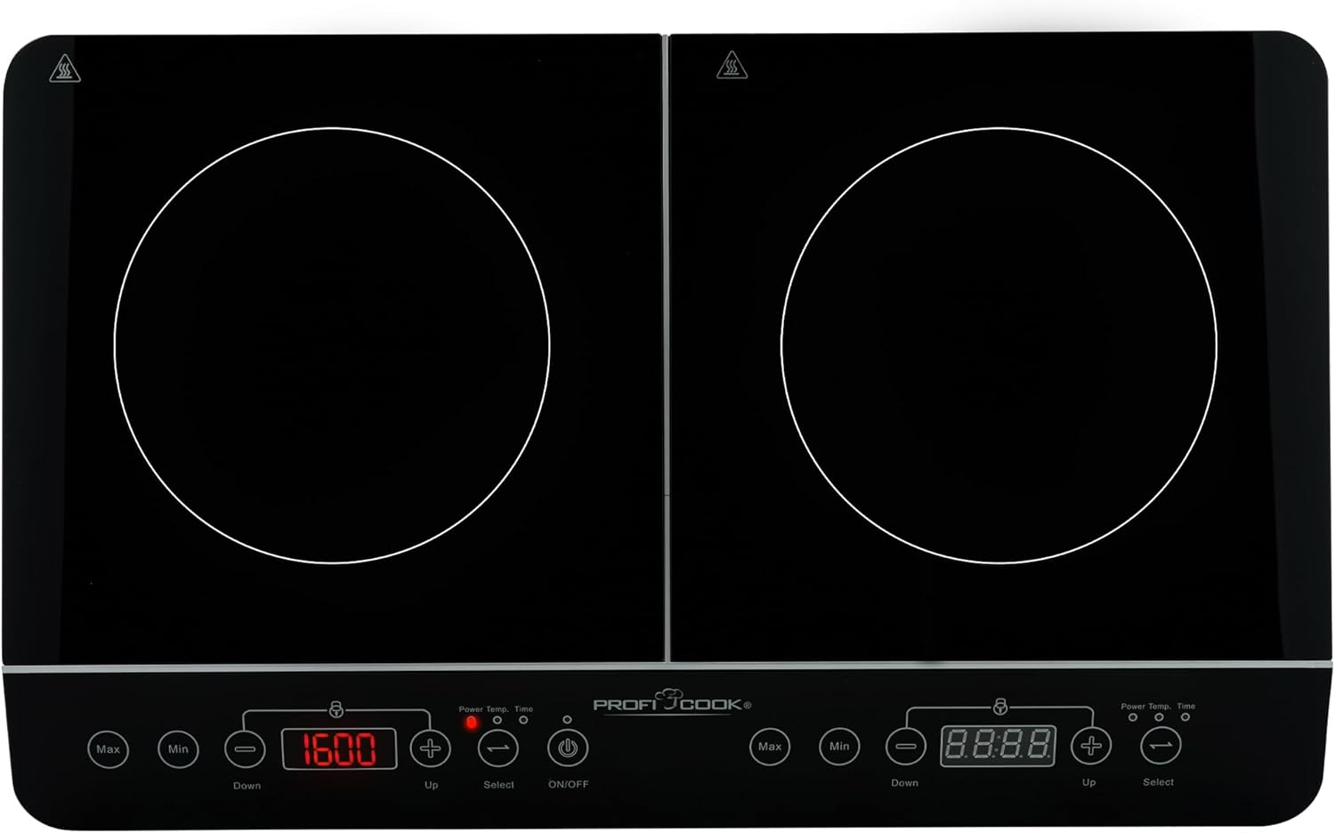 Plita Dubla cu Inductie ProfiCook     RESIGILAT  10 Trepte de Putere   Timer 180 min   Control Tacti