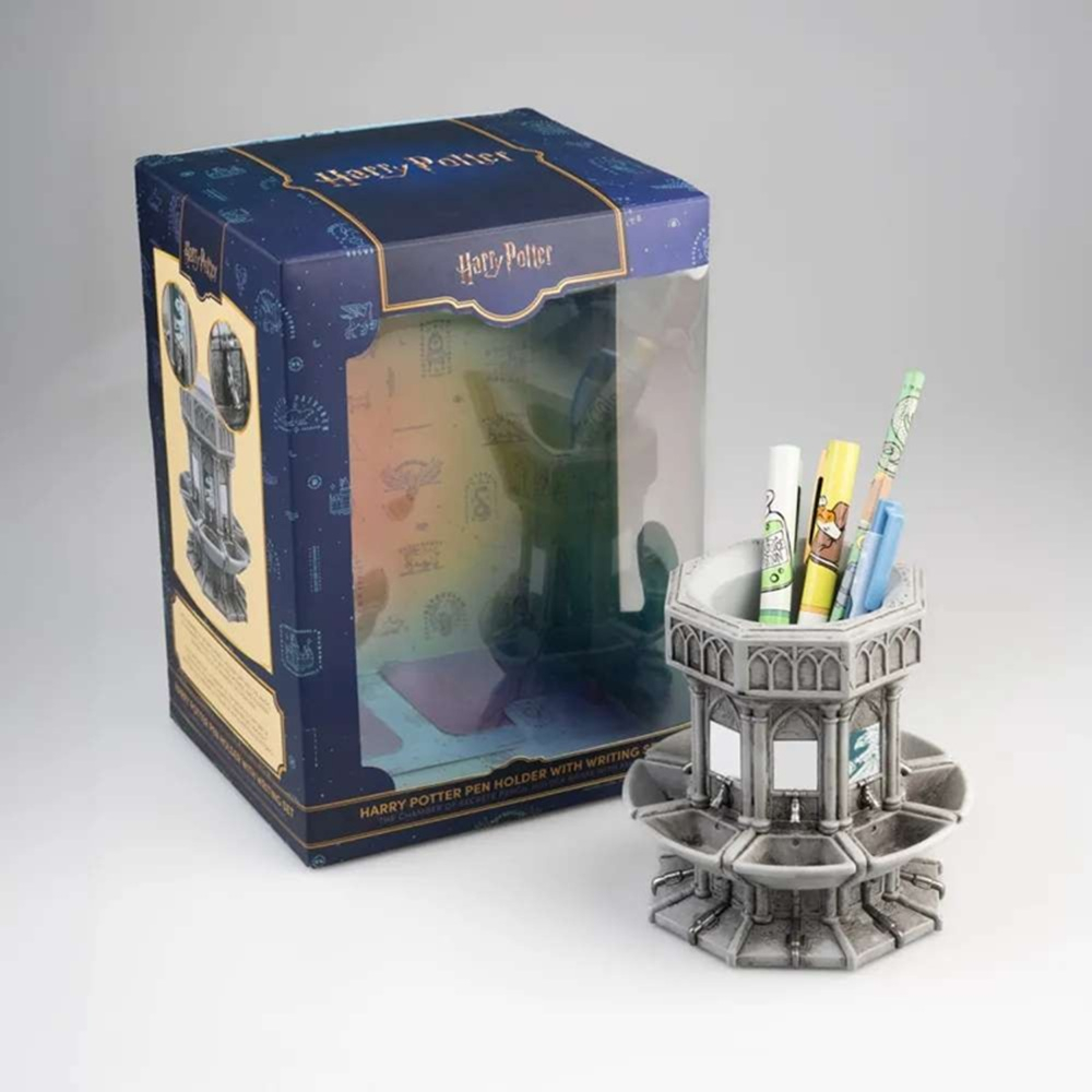 Suport Creioane 3D + Set de Scris Harry Potter Sink